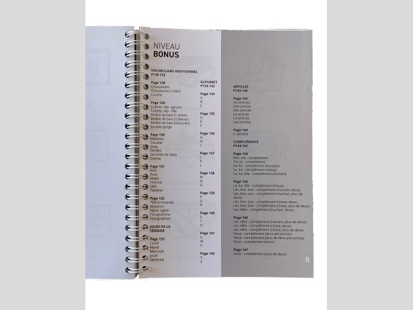 Livre de pictogrammes - Vocabulaire de base