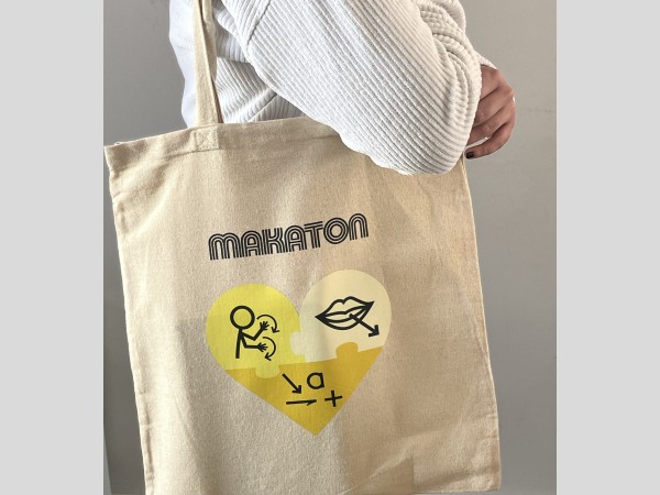 Tote Bag Makaton Jaune 