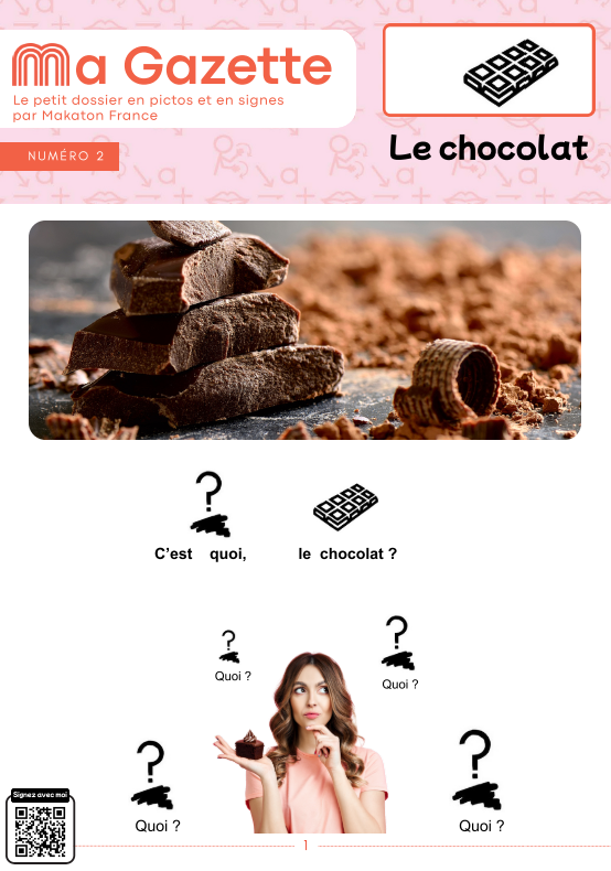 ma gazette-couverture-chocolat