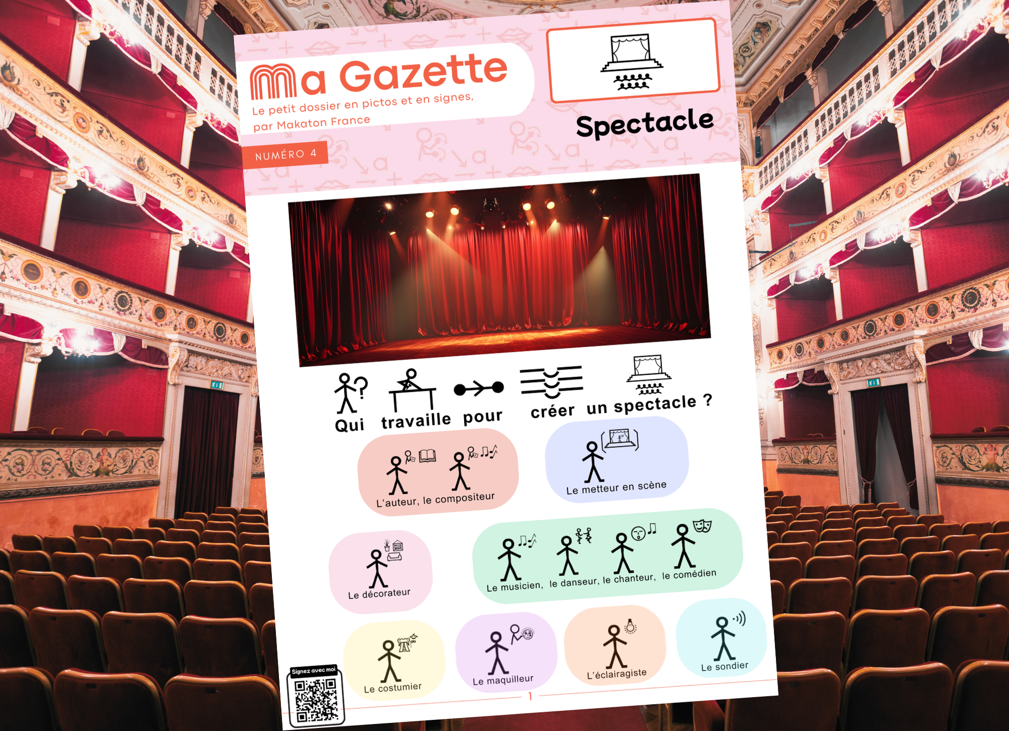 Ma gazette N°4 – spectacle – couverture